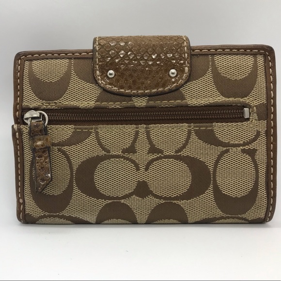 Small cute brown wallet - Picture 3 of 3